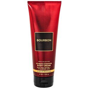 Bath & Body Works Men's  BOURBON Ultimate Hydration Body Cream Lotion 8 oz new